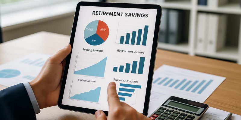 Portfolio management dashboard showing stock market data, returns, risk metrics and asset allocation
